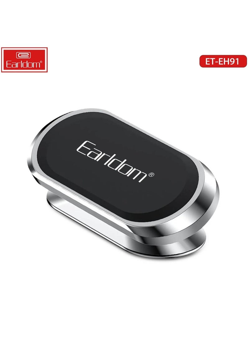 Earldom ET-EH91 360° Rotating Universal Magnetic Holder with Strong Grip and Universal Compatibility – Black  - Image 1