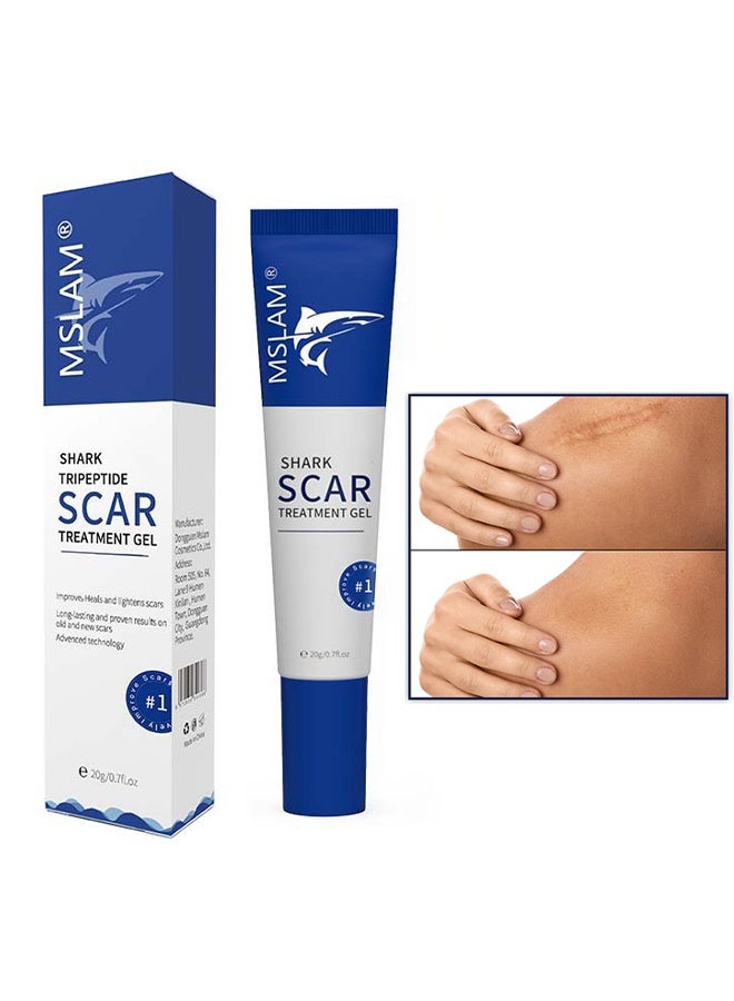 MSLAM Scar Treatment Gel，Scar removal cream, scar repair cream, remove scar stretch marks, relieve and burn repair acne marks (20g) - Image 1