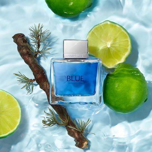 Banderas - Blue Seduction Eau De Toilette for Men – Woody Notes of Apple, Sea Water - 6.8 Fl Oz - Image 4