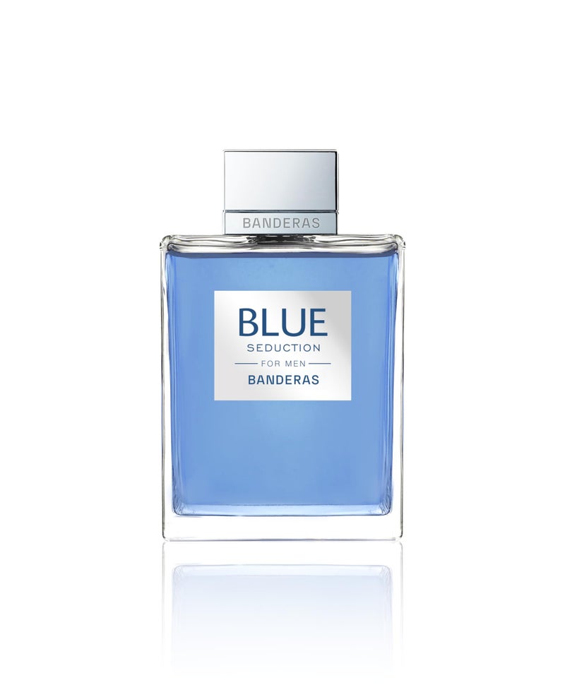 Banderas - Blue Seduction Eau De Toilette for Men – Woody Notes of Apple, Sea Water - 6.8 Fl Oz - Image 2