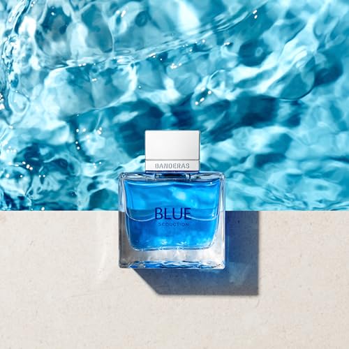 Banderas - Blue Seduction Eau De Toilette for Men – Woody Notes of Apple, Sea Water - 6.8 Fl Oz - Image 3