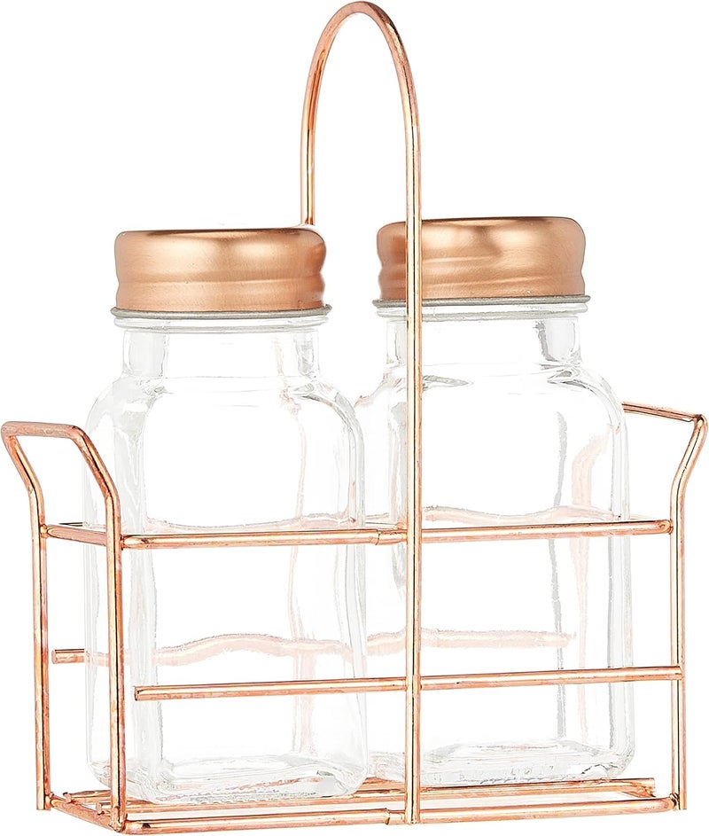 Harmony Table Top 2pcs Spice Shaker Set 90ml with Copper Lids - Image 1