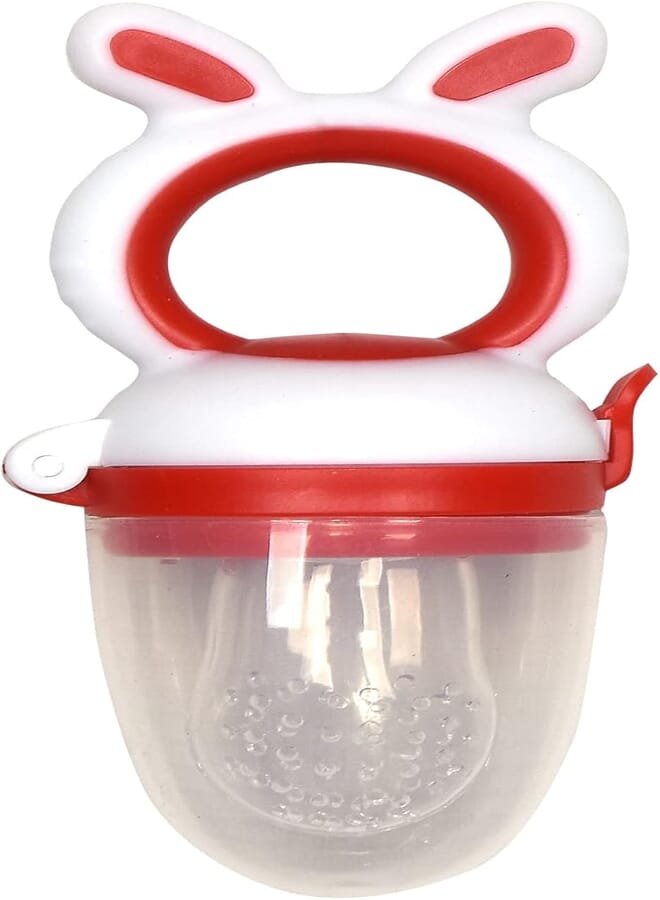 Nice Baby Nice Baby Teether Fruits White And Red