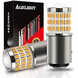 AUXLIGHT AUXLIGHT 2057 1157 2357 7528 2057A 1157A 2357A LED Bulbs Amber Yellow, Ultra Bright 57-SMD LED Replacement for Blinker  - Image 1