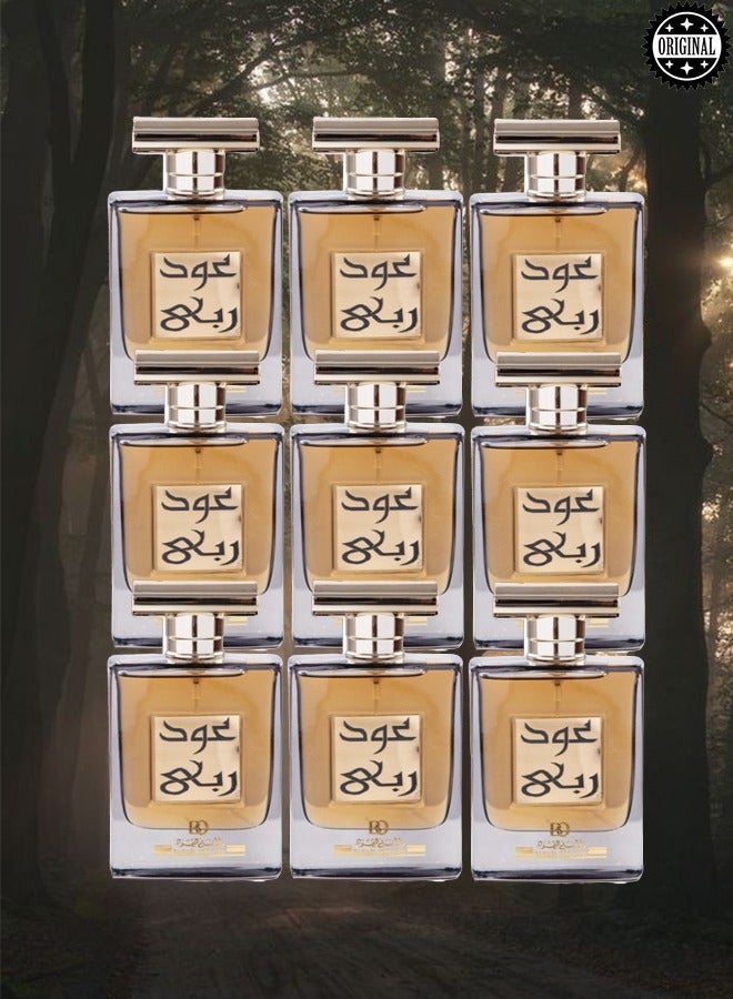 Banafa 9 Pieces Oud Ruba Perfume 80ml EDP - Image 1