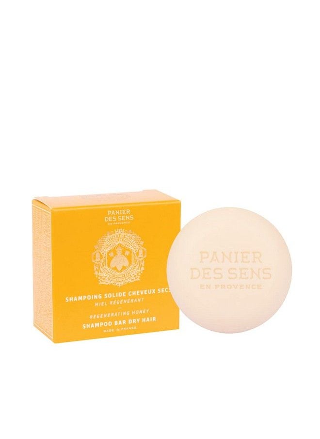 PANIER DES SENS Shampoo Bar For Dry Hair Honey Fragrance Natural Plastic Free Ecofriendly Silicone Free Bar Shampoo 75G  - Image 2