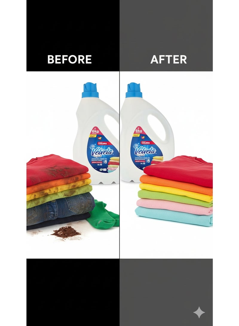 فيلفيتا فلفيتا جل أوتوماتيك 3 لتر – حماية فائقة للألوان ونظافة مثالية. - Image 3