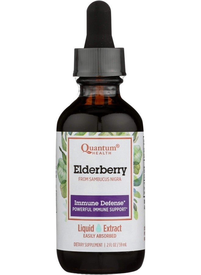 Quantum Health, Elderberry Liquid Extract, 2 Fl Oz - Image 1