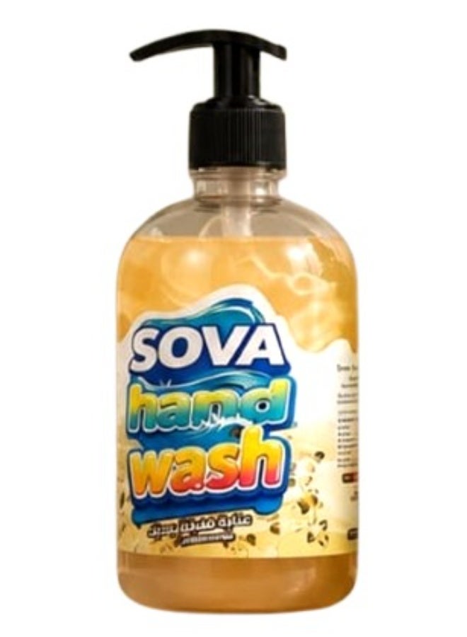 Sova hand wash with Sova Gold scent 500ml - Image 1