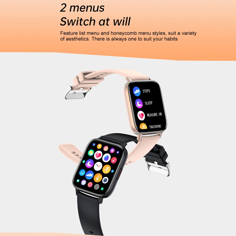 I20M Smart Bracelet Sports Watch 1.69'' Full-touch Screen BT Call Health Monitor Multiple Sports Mode Long Standby IP67 Waterproof Compatible with Android iOS - Image 5