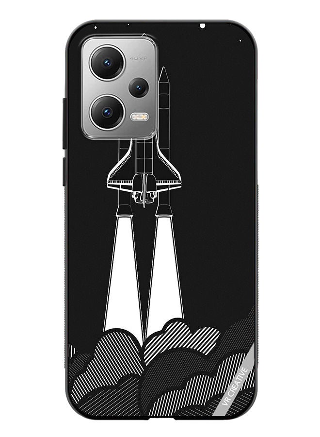 Protective Case Cover For Xiaomi Redmi Note 12 Space Design Multicolour