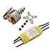 Hobbypower محرك هوببي باور A2212 1000kv بدون فرش 30a ESC لطائرة متعددة المروحيات 450 X525 كوادكوبتر - Image 3