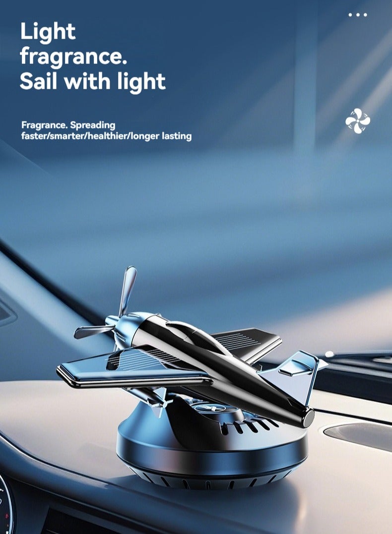 M MIAOYAN Retro Swing Airplane Car Air Freshener – Dashboard Decoration with Swaying Tail Fin & Fragrance Spray, Fun Gift for Drivers - Image 4