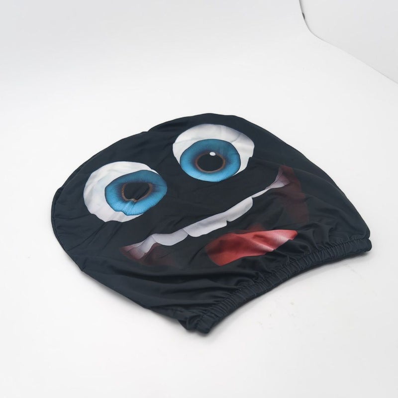 Laughing Face Print Car Headrest Cover Haha Laugh Universal Seat Pillow For All Seasons - Image 4