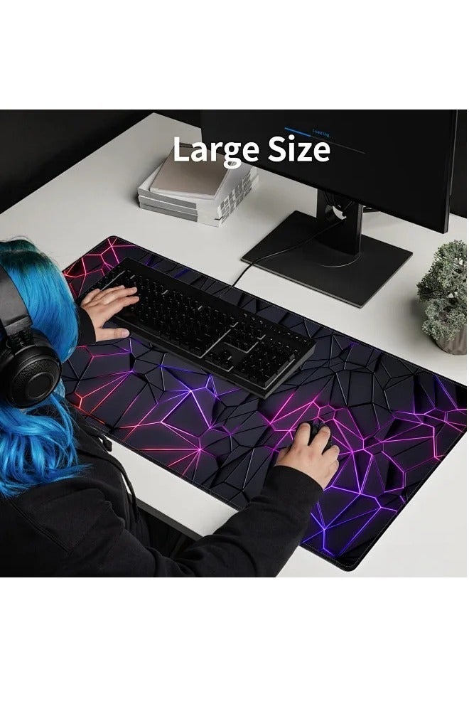 Snooe Large Mouse Pad Non-Slip Rubber Base Gaming Mousepad Office Desk - Image 4