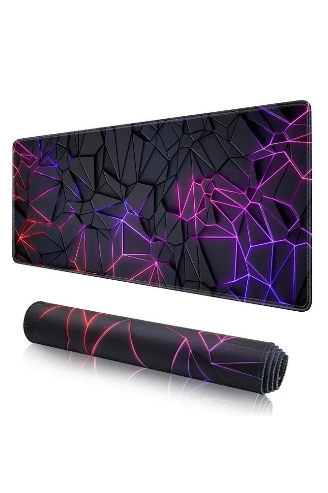 Snooe Large Mouse Pad Non-Slip Rubber Base Gaming Mousepad Office Desk - Image 1