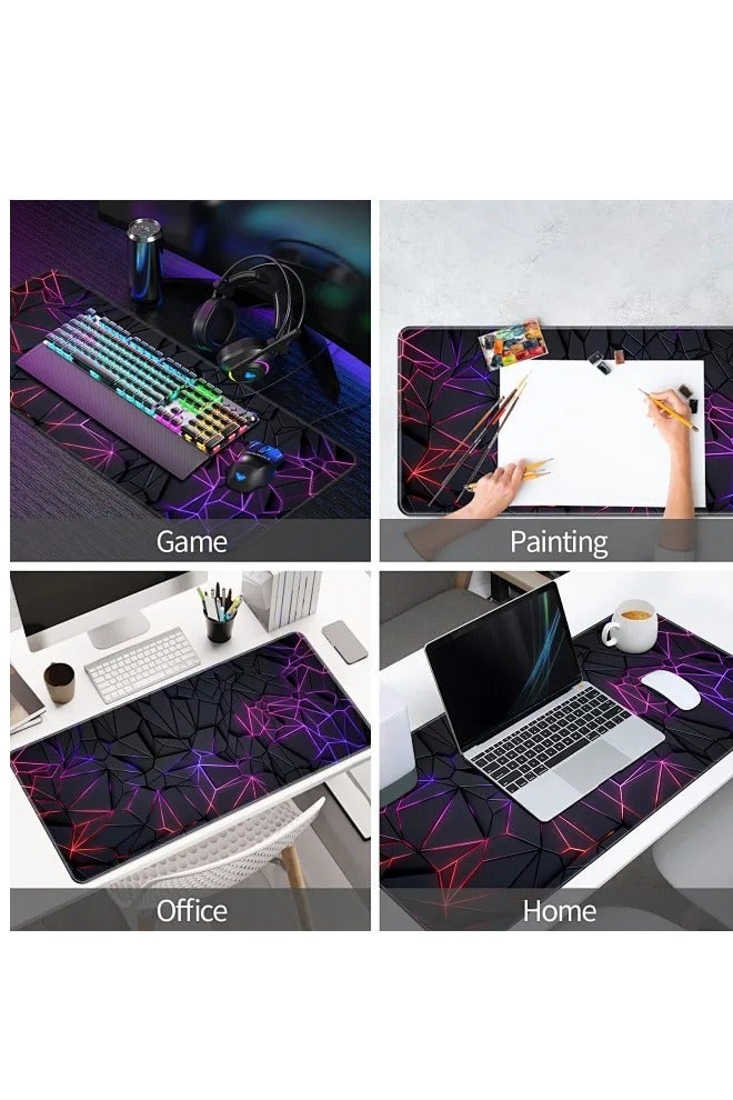 Snooe Large Mouse Pad Non-Slip Rubber Base Gaming Mousepad Office Desk - Image 5