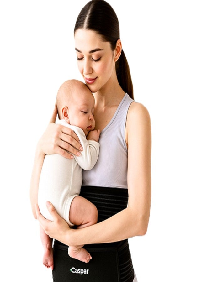 CASPAR 3-in-1 Postpartum Belly Wrap for Women - Post Pregnancy Recovery Belt for Waist, Belly & Pelvic Support | C-Section & Natural Birth | Adjustable, Body Shaping & Back Support Band- FREE SIZE - Image 1