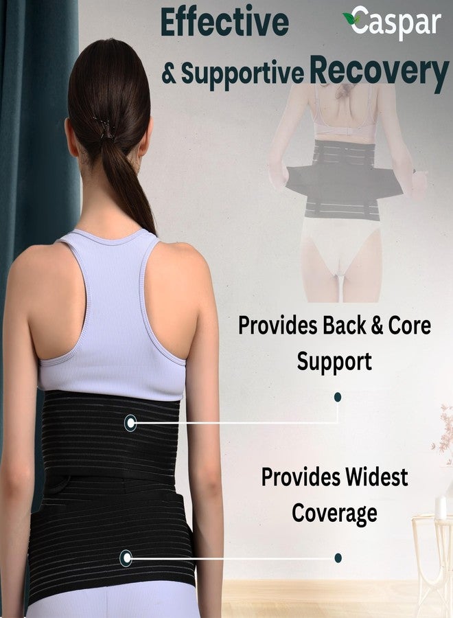CASPAR 3-in-1 Postpartum Belly Wrap for Women - Post Pregnancy Recovery Belt for Waist, Belly & Pelvic Support | C-Section & Natural Birth | Adjustable, Body Shaping & Back Support Band- FREE SIZE - Image 5