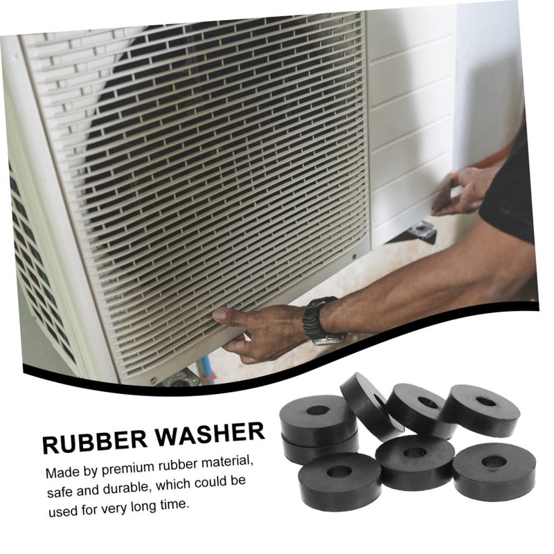 10 Pack 80pcs Rubber Grommets For Vibration Suppression Flat Washers Air Conditioner Machinery - Image 5