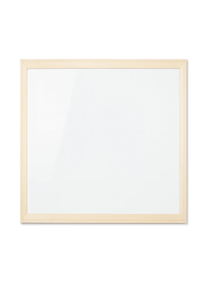 Flipside Products 18" x 24" Magnetic Dry Erase Wood Framed Board, Hangable Whiteboard, Dry Erase for Wall, Classroom, Home, Office - Image 1