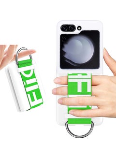 Case Up Compatible with Z Flip 6 6.7 Inch Case, Premium Liquid Silicone [Soft Anti-Scratch] Shockproof Protective Slim Phone Cover for Z Flip 6 2024, White  - Image 1
