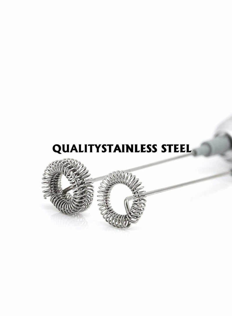 Captaintech Mini Electric Whisk Coffee Frother Battery Stirrer, Milk Frother Handheld Battery Operated Hand Held Milk Foamer, Mini Mixer for Bulletproof Coffee, Cappuccino, Latte, Frappe, Matcha Tea - Image 5