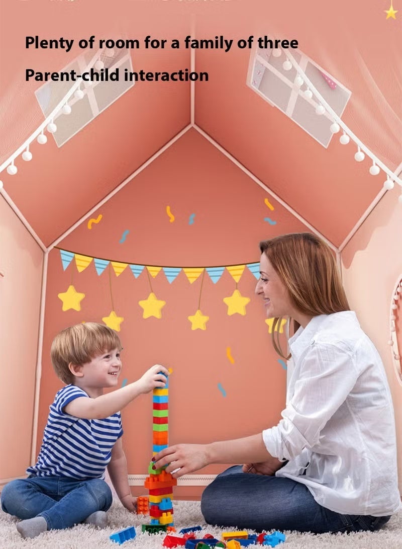 BESTPEAK Kids Tent Kids Play Tent - Large Playhouse Children Play Castle Fairy Tent for Girls & Boys Birthday - Image 4