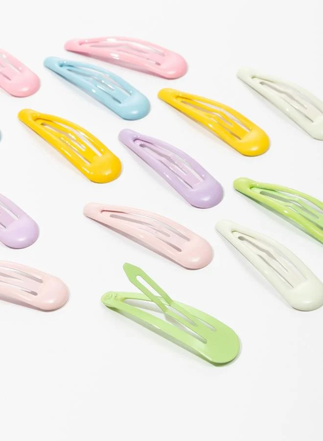 Take Two Take Two Set of 14 - Solid Hair Clips