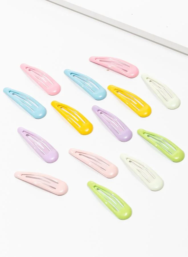 Take Two Take Two Set of 14 - Solid Hair Clips