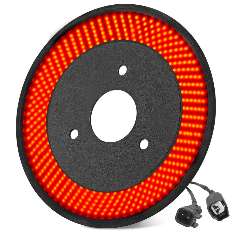 NKCELL POWER Spare Tire Brake Red LED Light for Ford Bronco 20212024 24 Door PlugNPlay 405pcs LEDs Wheel Light 3rd Brake High Mount Rear Stop Tail Light Bronco Accessories