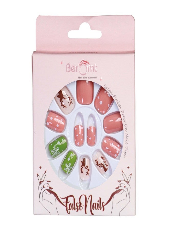 Beromt animal print nails - BFN1014APN - Image 1