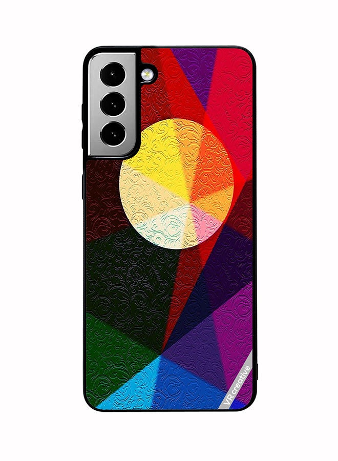 VR CREATIVE Protective Case Cover For Samsung Galaxy S21 FE 5G Multicolor Design - Image 1