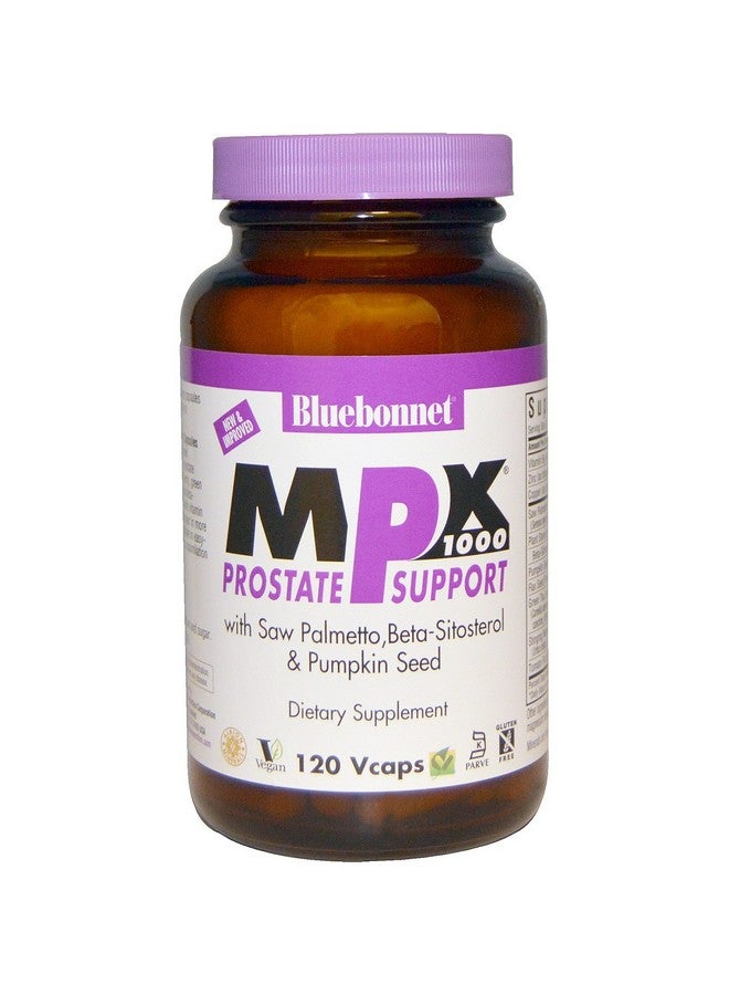 Bluebonnet MPX 1000 Men's Prostate Formula by Bluebonnet - 120 Vegetarian Capsules