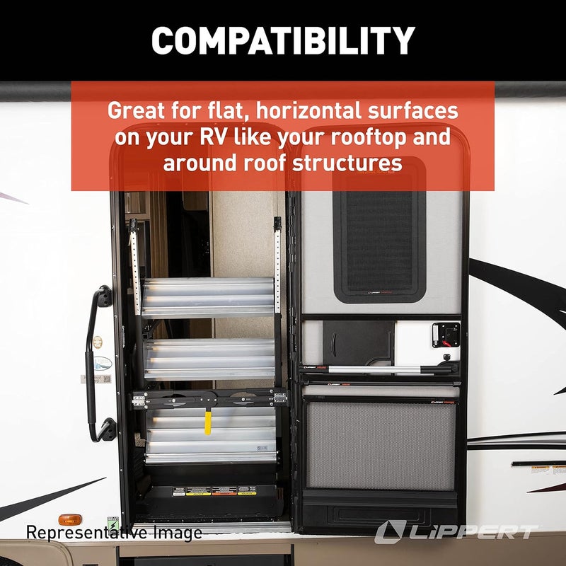 Lippert Components 1021 Self-Leveling Lap Sealant for 5th Wheel RVs, Travel Trailers and Motorhomes - Image 4