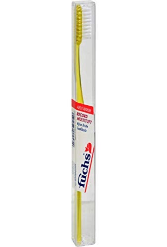 Fuchs Adult Medium Record Multituft Nylon Bristle Toothbrush - Image 2
