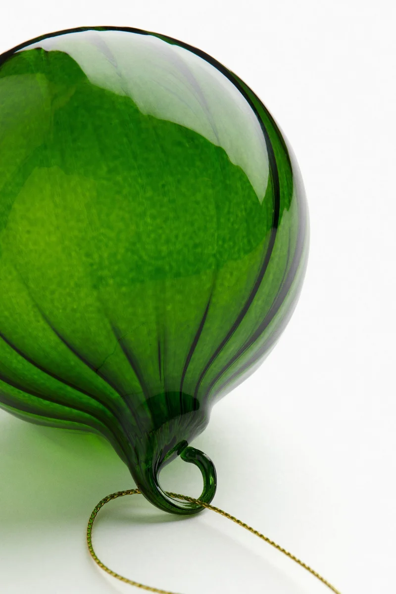 H&M Glass bauble