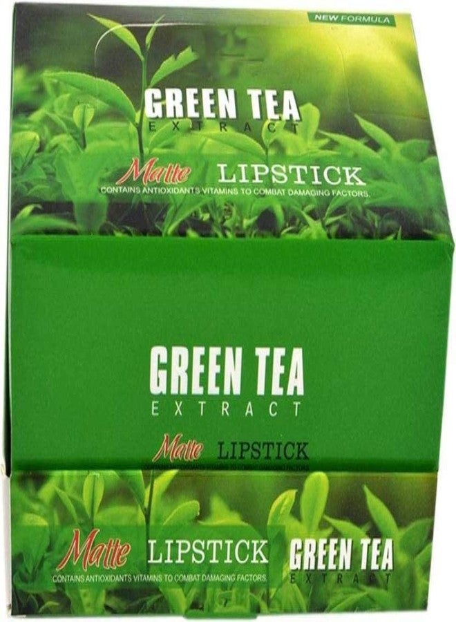 Elecsera Lipstick set of 24 Green tea extract multicolor with moisturizing effect (Multicolor, 6 g) - Image 2