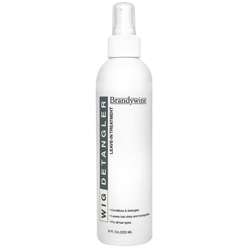 Brandywine Wig Detangler Spray - Leave In Conditioner for Synthetic & Human Hair Wigs, 8oz - Image 1