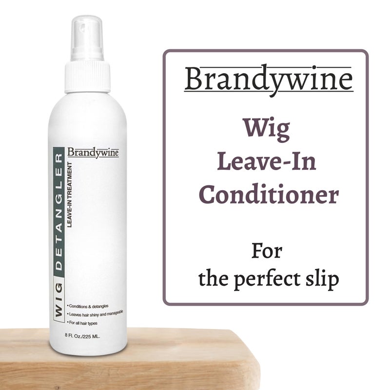 Brandywine Wig Detangler Spray - Leave In Conditioner for Synthetic & Human Hair Wigs, 8oz - Image 2