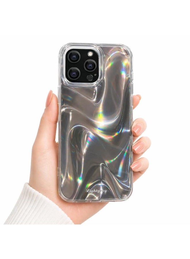 Ecosystem Luxury Case for iPhone 15 pro max Shockproof Protective Cover, Stylish Iridescent Design, Camera Protection, Lightweight Slim Case W4 - Image 1