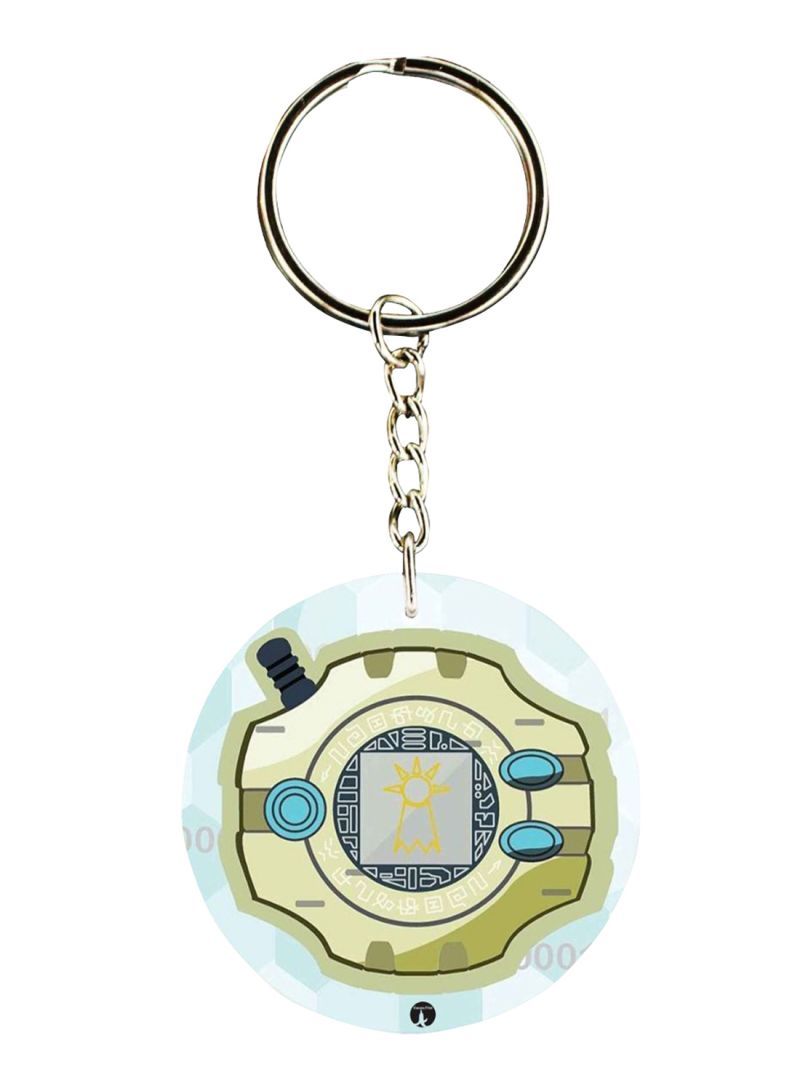 RKN Anime Digimon Printed Keychain