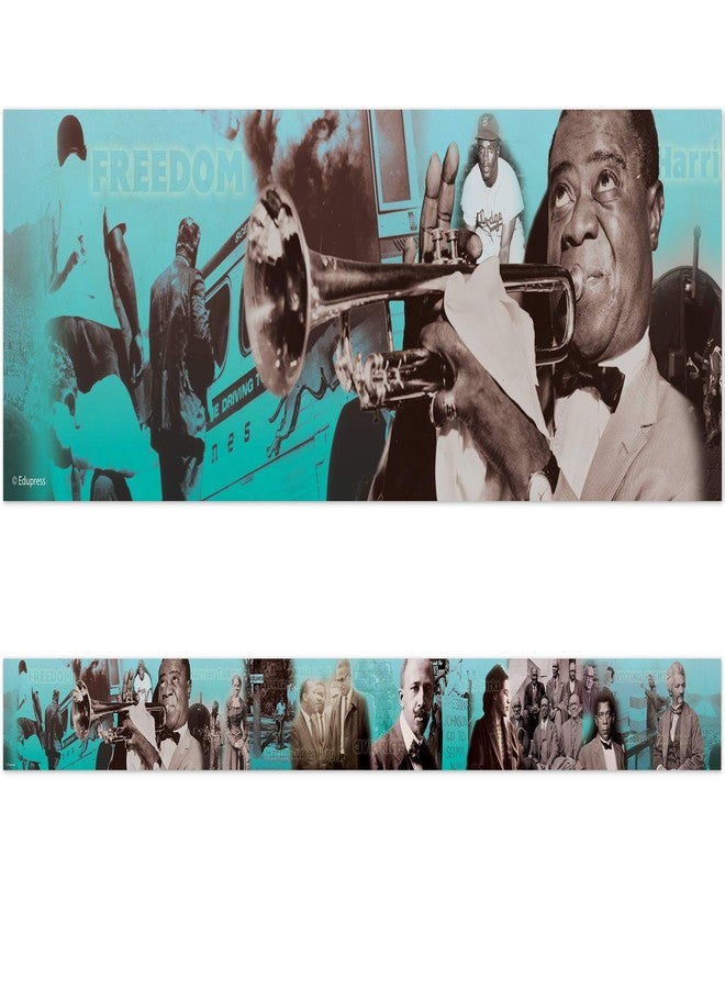 Edupress Black History Straight Border Trim (EP63215) - Image 1