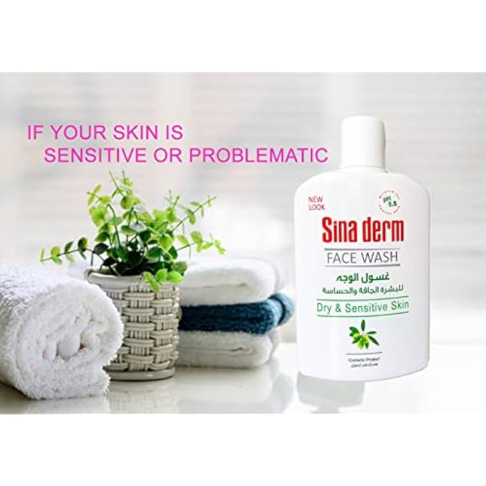 Sinaderm face wash for dry & sensitive skin - Image 5