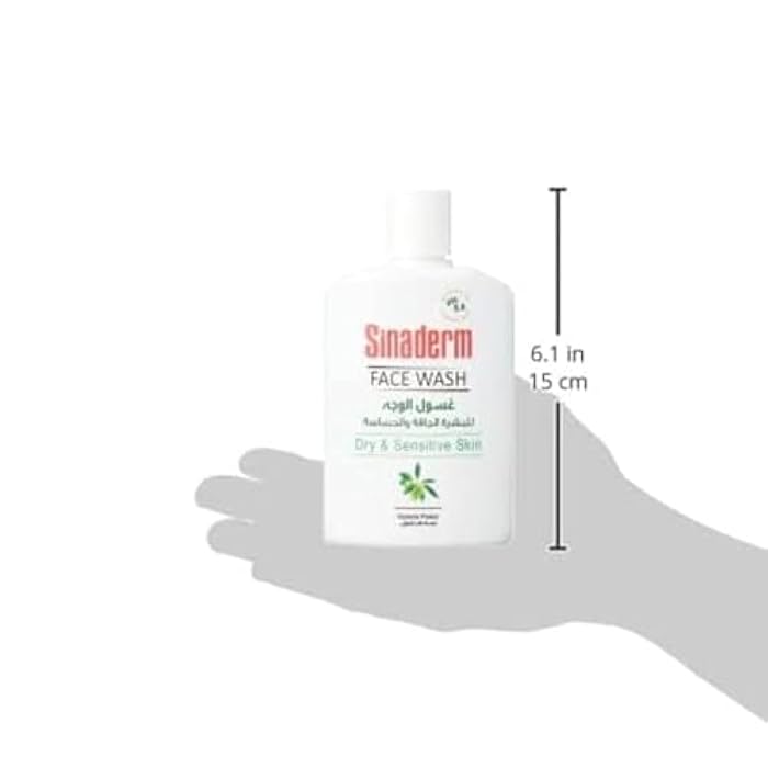 Sinaderm face wash for dry & sensitive skin - Image 3