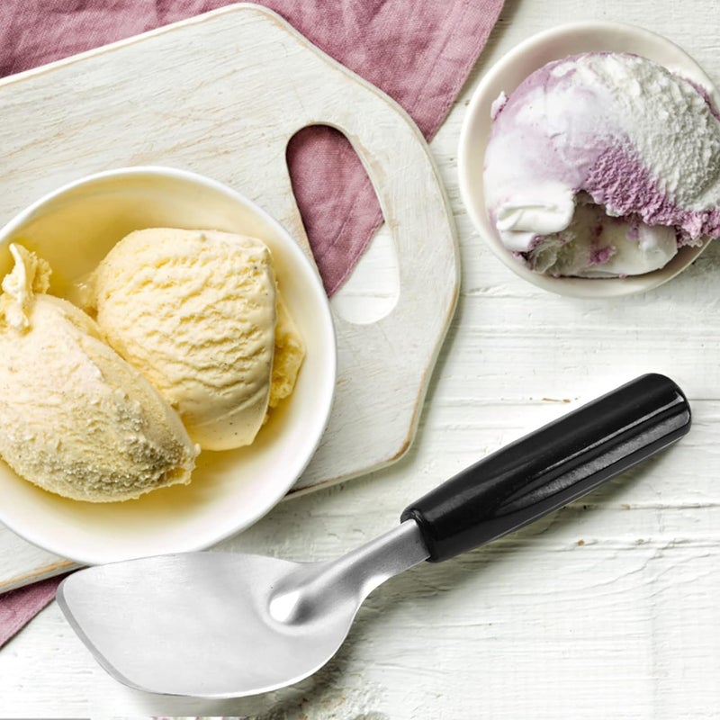 i Kito 2Pack Heavy Duty Ice Cream Spade Scoop with Non-Slip Handle - Stainless Steel Ice Cream Spoon Paddle Perfect for Scooping and Serving Hard Frozen Treats - Image 3