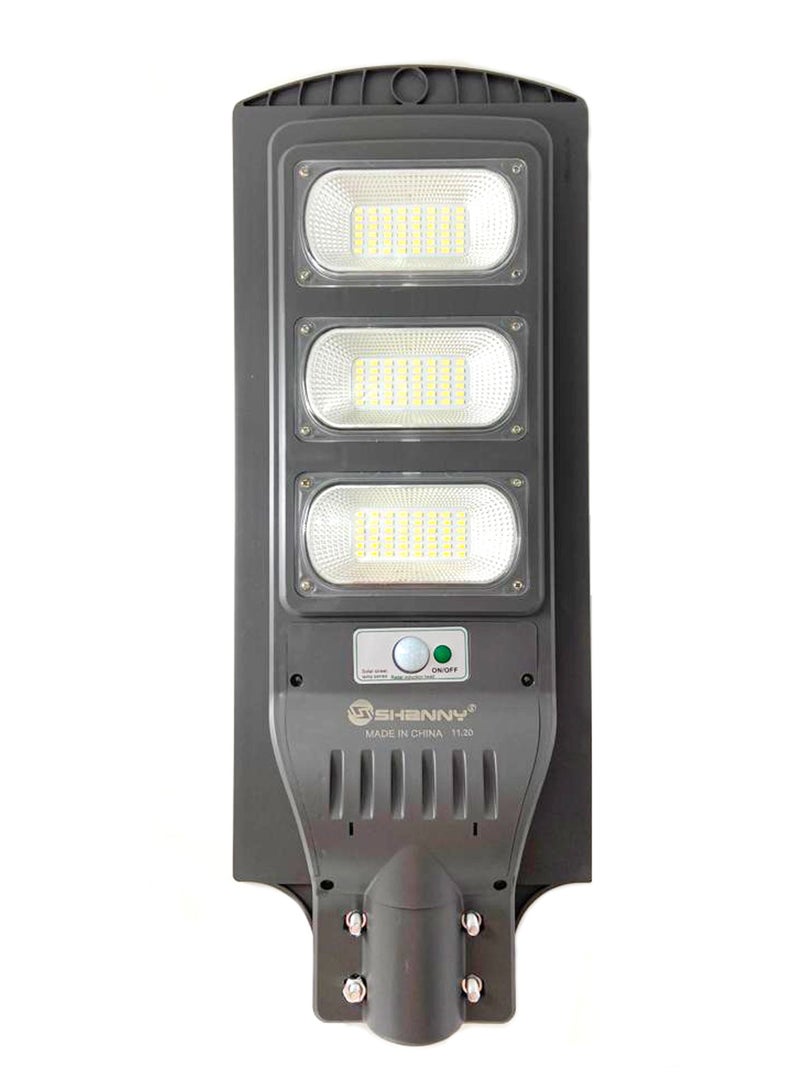 Shanny SHANNY 6000lm Solar Street Light, Outdoor LED Solar Powered Street Lamp with Radar Sensor, IP65 Waterproof Solar Flood Light for Yard, Garage, Garden - Image 1