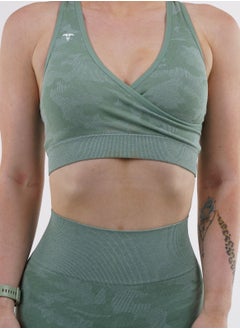 The Team Apparel ADAPT CAMO SEAMLESS RACER BACK SPORTS BRA  - Image 1
