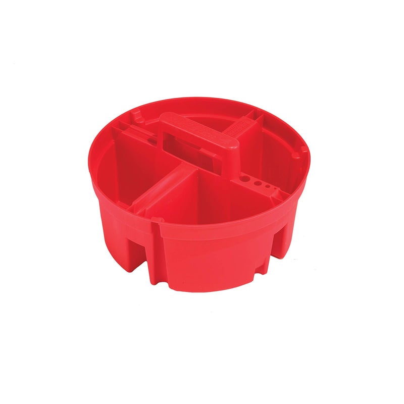 Bucket Boss - Super Stacker Small Parts Organizer  Bucket Organization (15054)  Red - Image 1