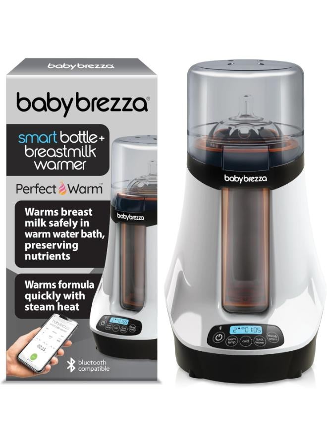 بيبي بريزا دافئ الحليب والطعام الذكي بالبلوتوث – آمن ومتوافق مع جميع الزجاجات - Image 1